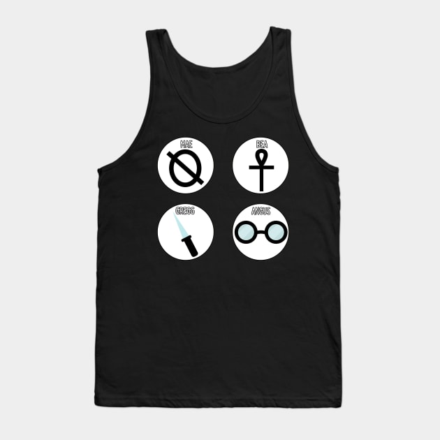 Night in the woods - Sings Tank Top by MigiDesu